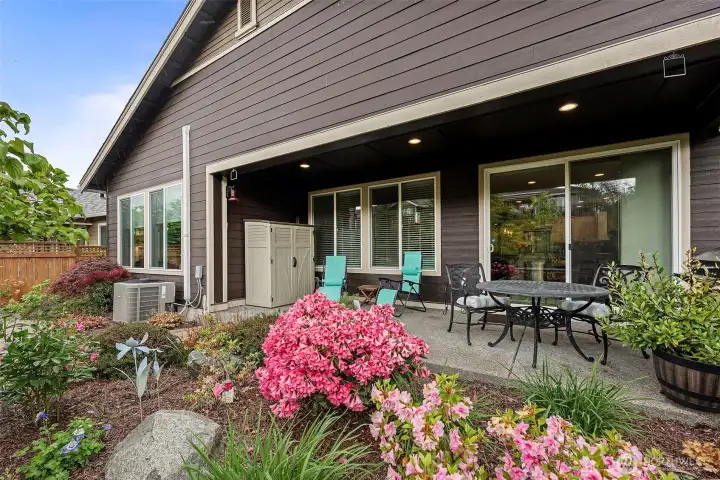 Covered Patio.