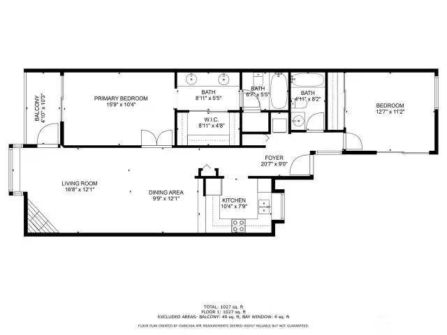 Floor Plan with dimensions