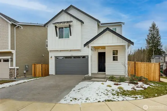 Corner Lot Modern Farmhouse Exterior