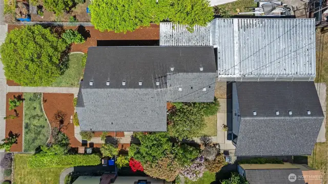 Aerial view says it all~ Immaculate Rooftops~ no detail is overlooked~