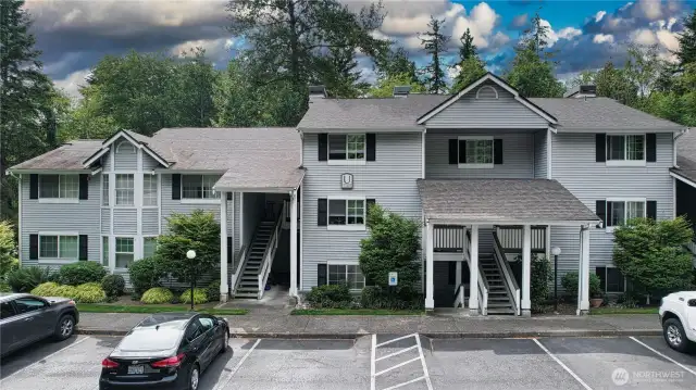 Front of building