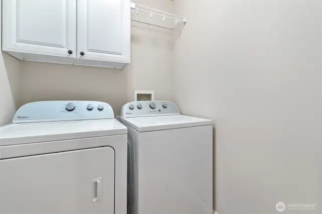 Laundry on the main.