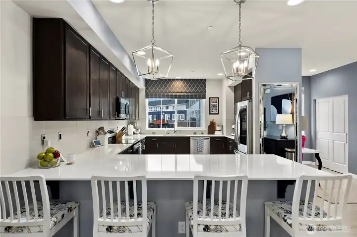Lots of counter space