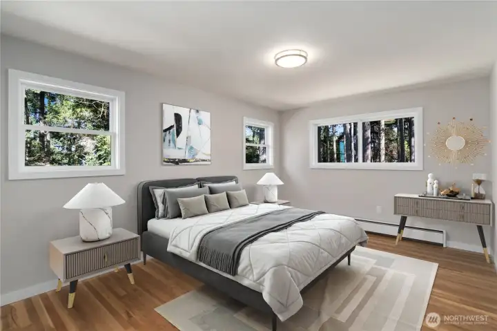 Second bedroom is also on the main floor.