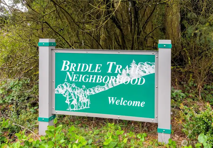 Nearby Bridle Trails State Park offers 28 miles of walking trails