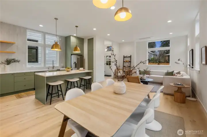 Check out the wall of tile