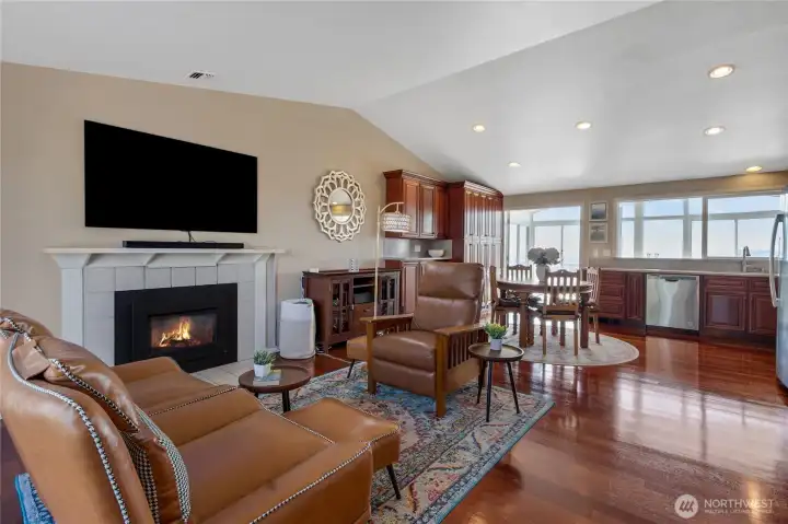 Open Floor Plan with Natural Light Throughout