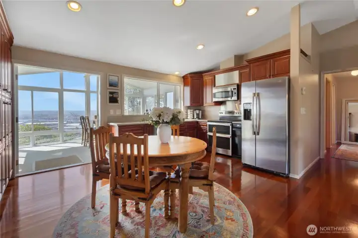 Kitchen and Dining Area