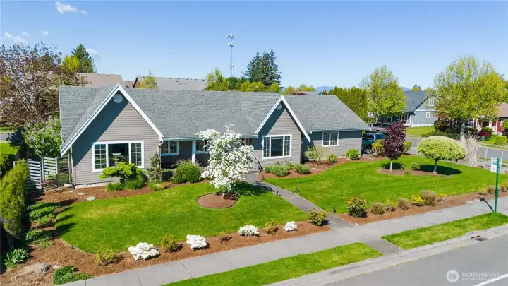 Front of home has wonderful curb appeal