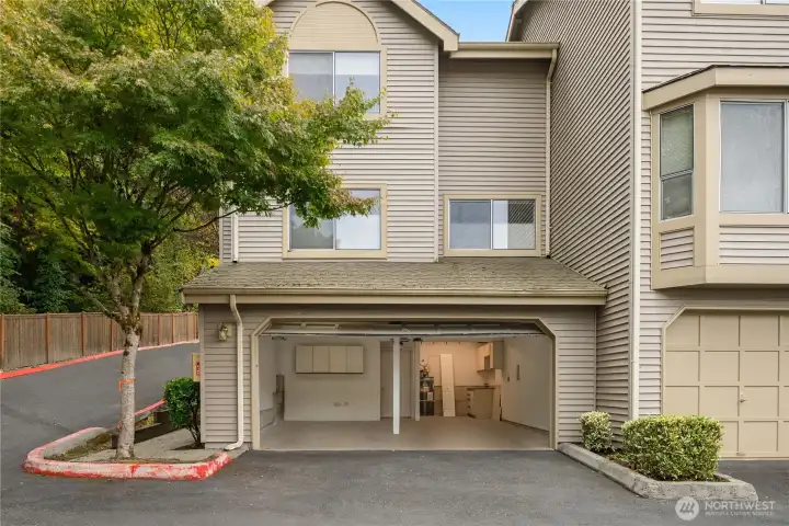 Bright and contemporary 3BR/2.25BA end-unit townhome offering abundant natural light and a spacious 2-car garage with additional storage space!