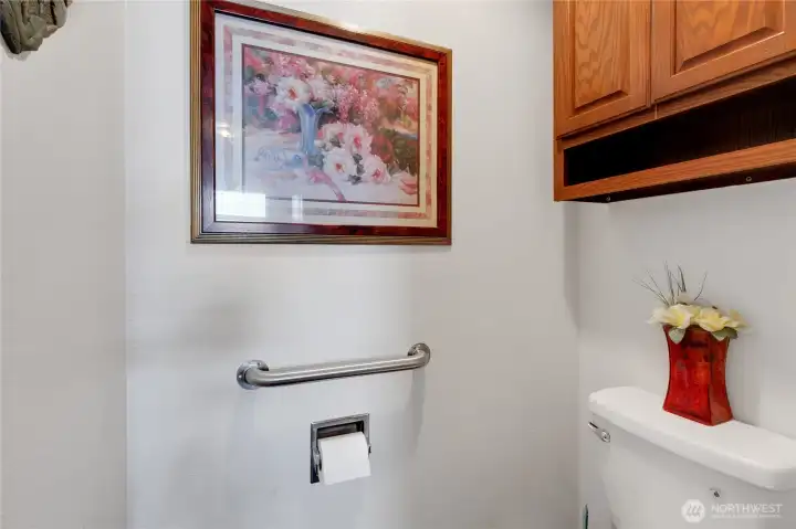 Half Bath off kitchen