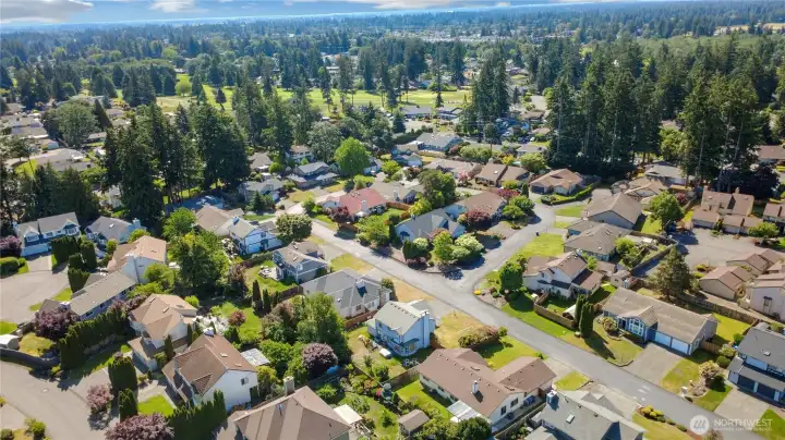 Close to golf course