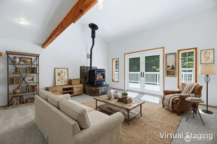 ~Virtually Staged Family Room~