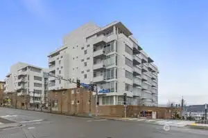 Front of building