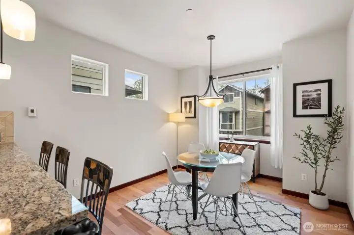 Invite your friends and guests! This home is great for entertaining.