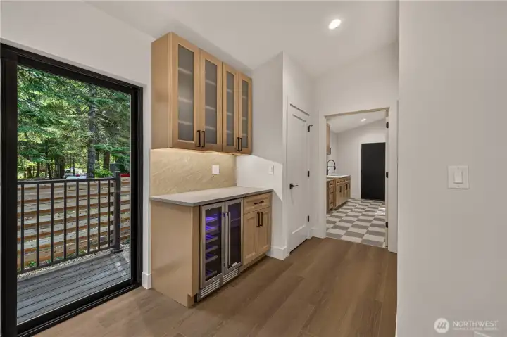 Bar and Pantry Area