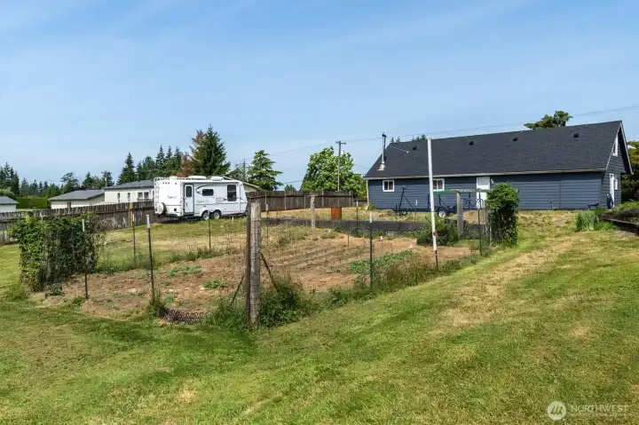 Fenced garden