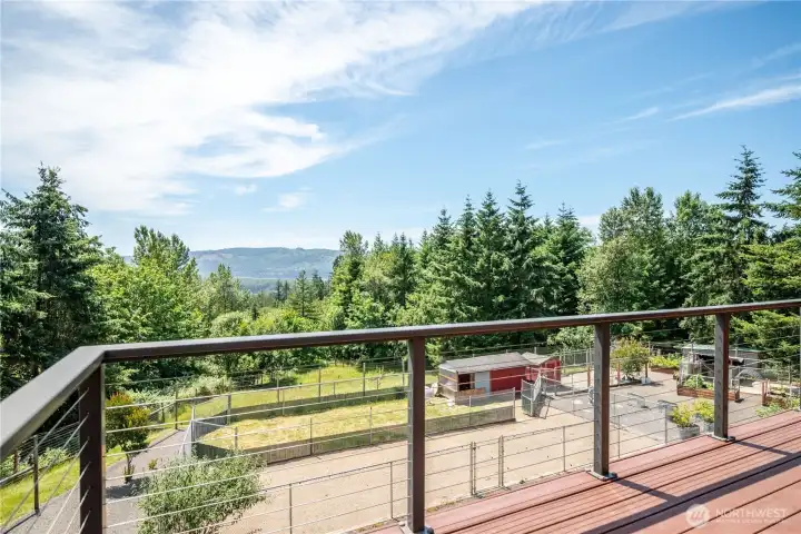living room deck views