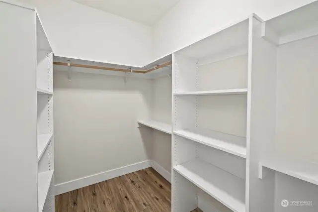 primary walk in closet.