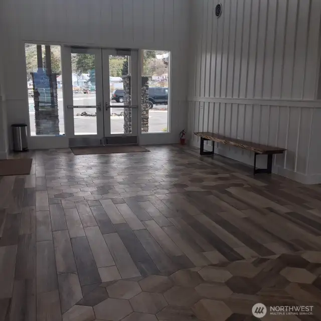 Enter the Club House from the front or from dock side, beautifully welcoming entry ways.