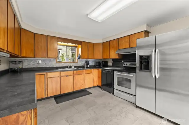 Stainless steel appliances