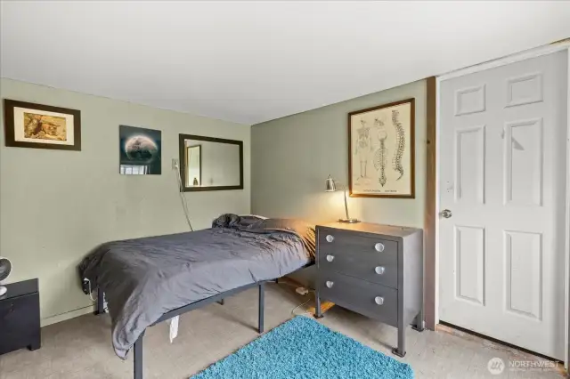 Don't miss the extra living "bonus room" in the detached garage out back.