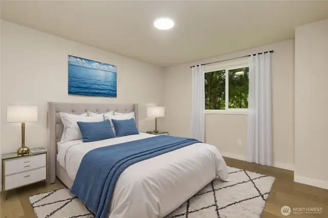 Primary Bedroom Virtually Staged