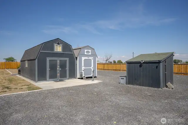 Work shed and well house