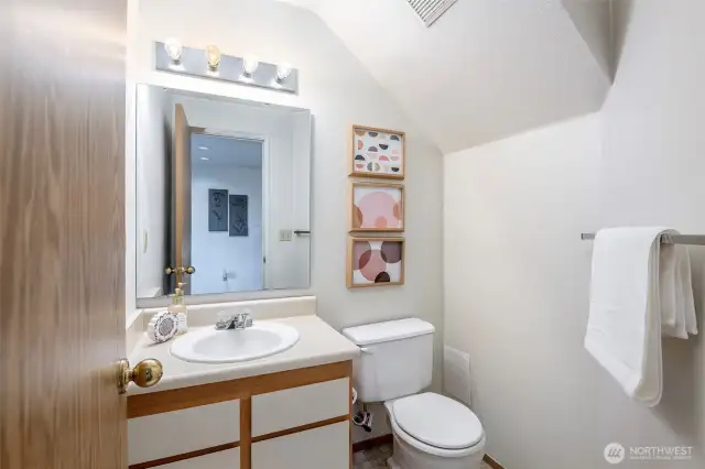 Powder room.