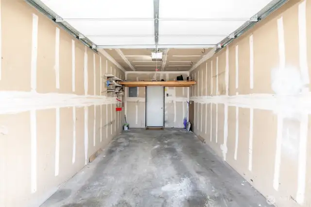 One-car garage plus additional guest and street parking.
