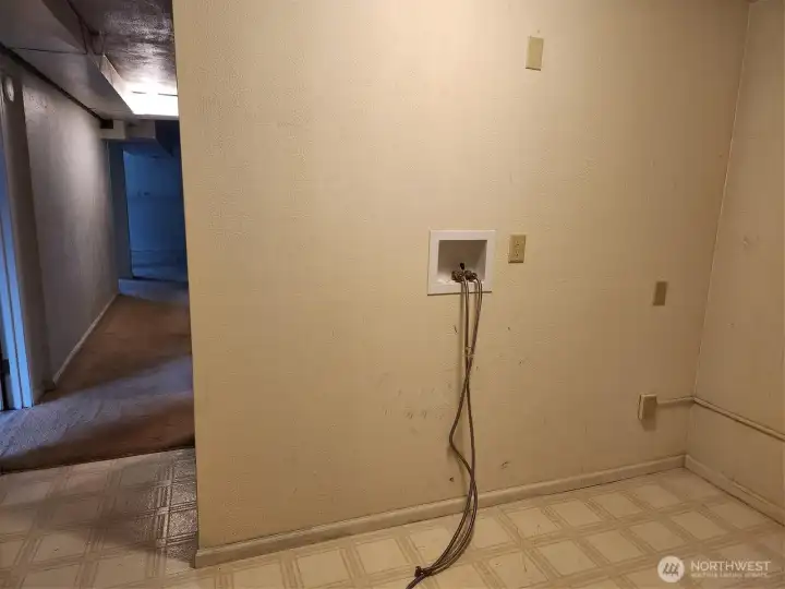 Laundry room Washer hookup
