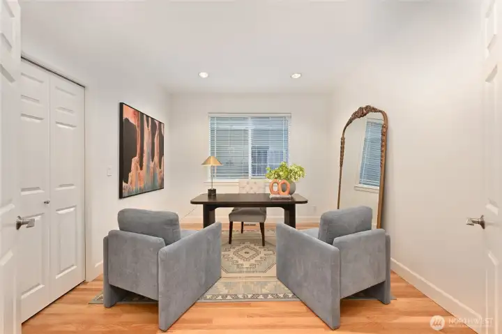 Main floor home office.