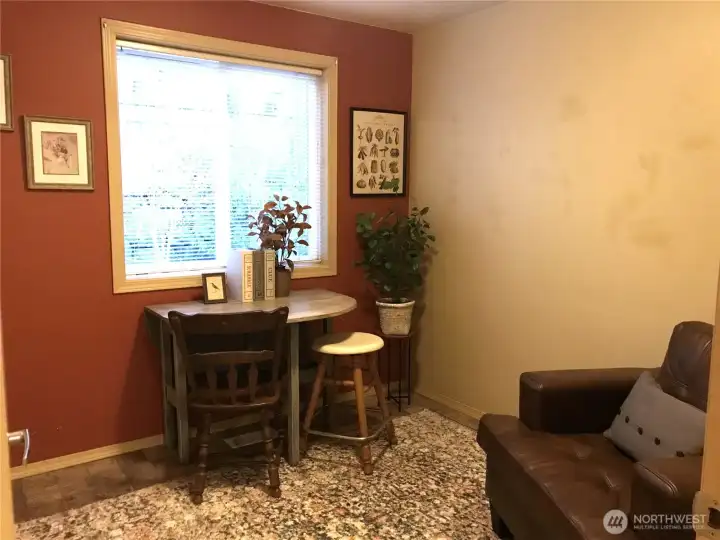 Small den for hobbies or TV room