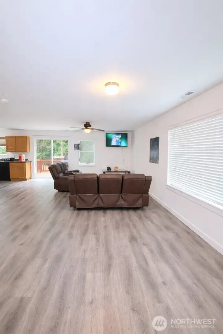 Large living room space