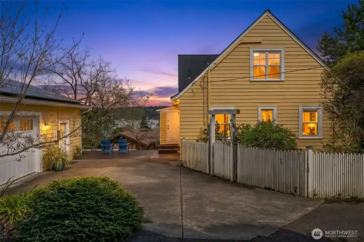 New concrete driveway installed June 2013