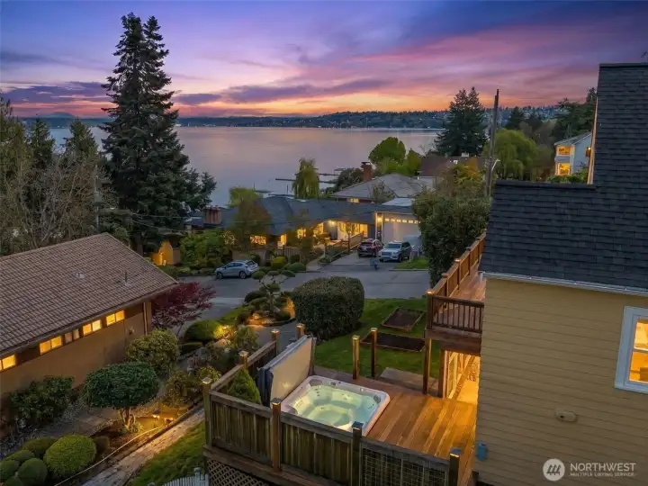 Whether it's sunrise or sunset, the views are breathtaking!