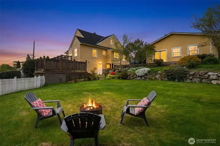 14,720 sqft of spectacular, landscaped grounds. Summer is coming - just imagine a warm evening out in this magnificent yard