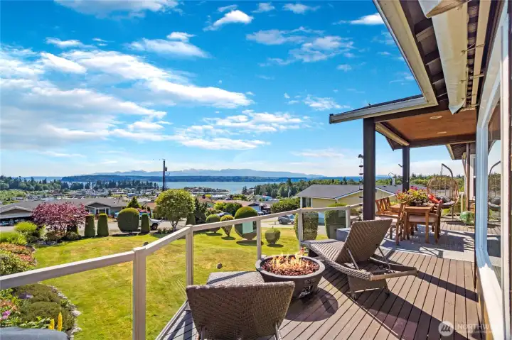 You would never tire of this view.