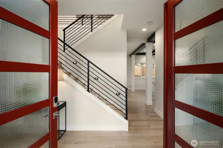Entry with Double door Entry with Double door