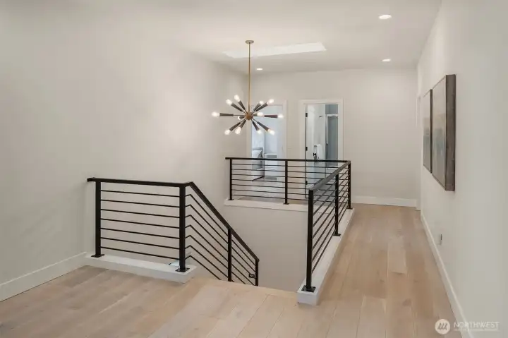 Staircase leading to Upper level Staircase leading to Upper level