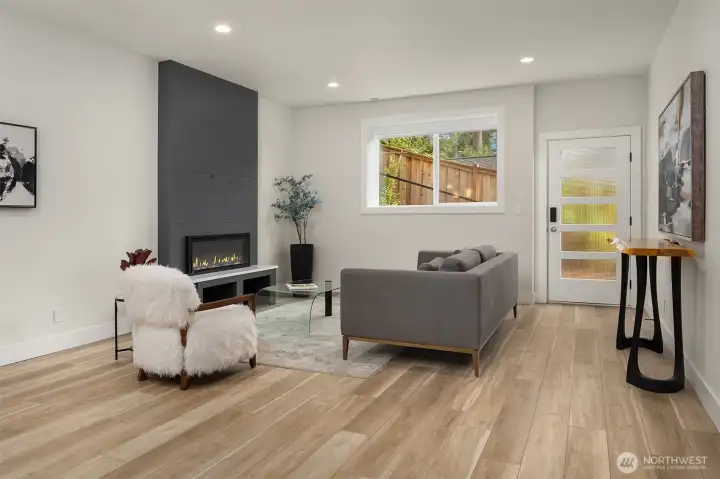 Basement Recreation Room.