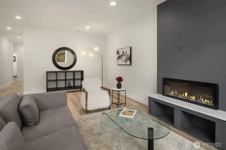 Basement Rec room is also plumbed and ready for Mother-In-Law unit.