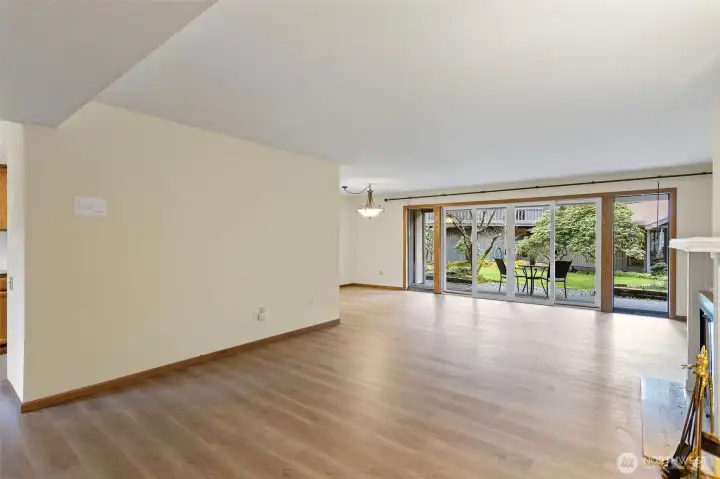 Beautiful new luxury vinyl plank floors