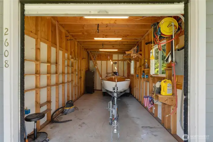 Lower level (Handmade boat participated in Port Townsend show!)