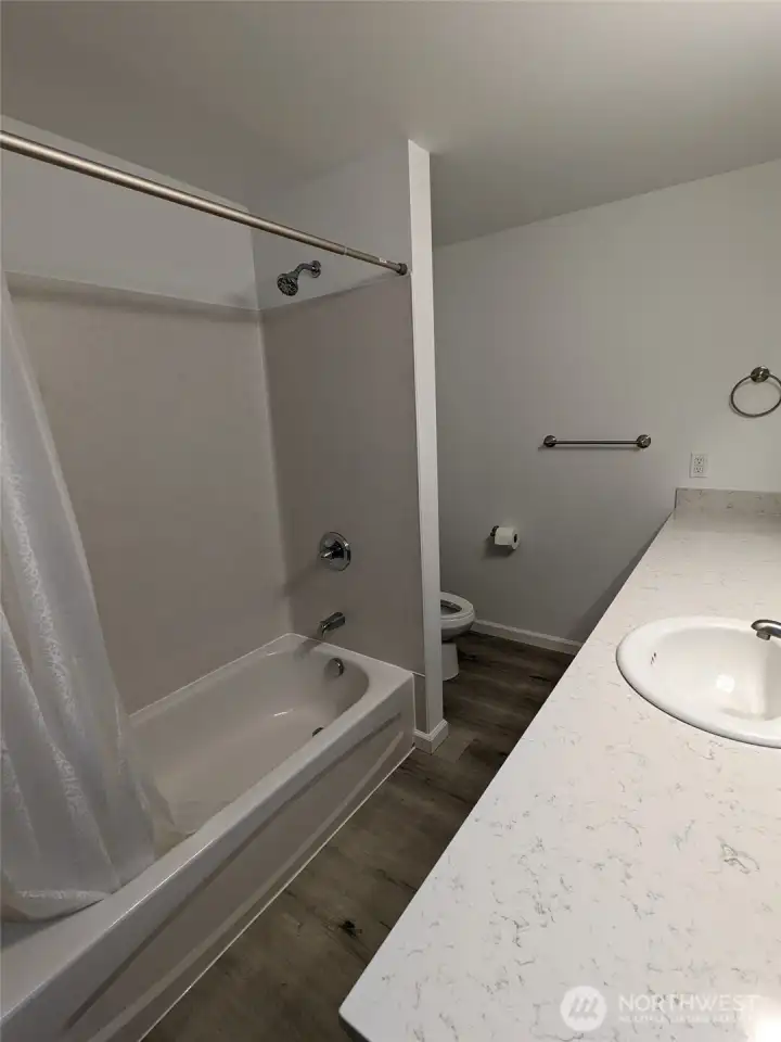 Unit A bath Unit A bath