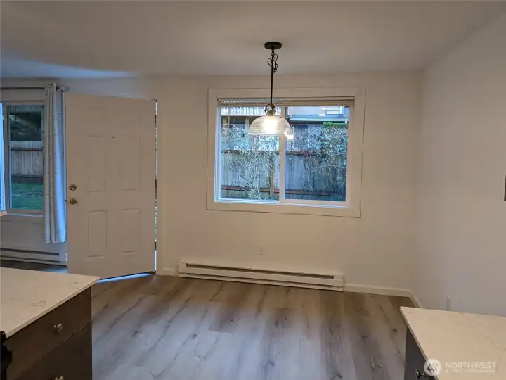 Unit A dining Unit A dining