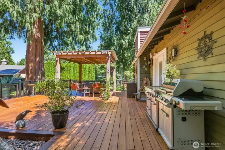 “The grill and sink system are included with the home.” “The grill and sink system are included with the home.”