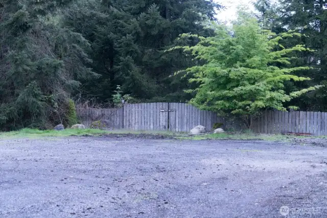 More than one entrance to the property