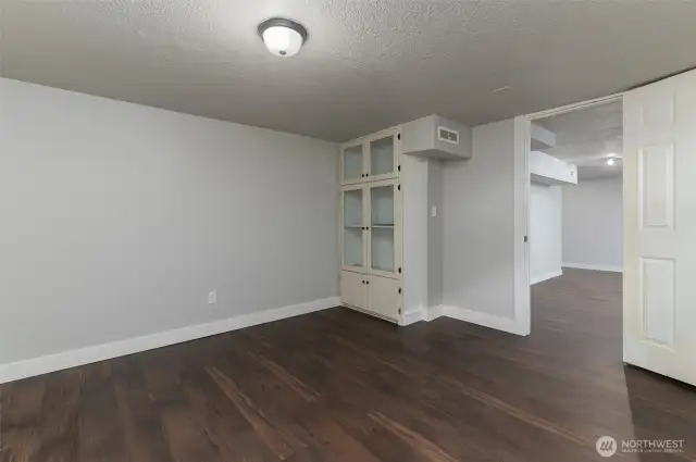 Lower level bedroom