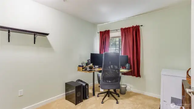 One of the 3 bedrooms in the home.